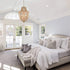 Rustic Chandelier 3 Lights Wood Beaded Chandeliers Lights Fixture